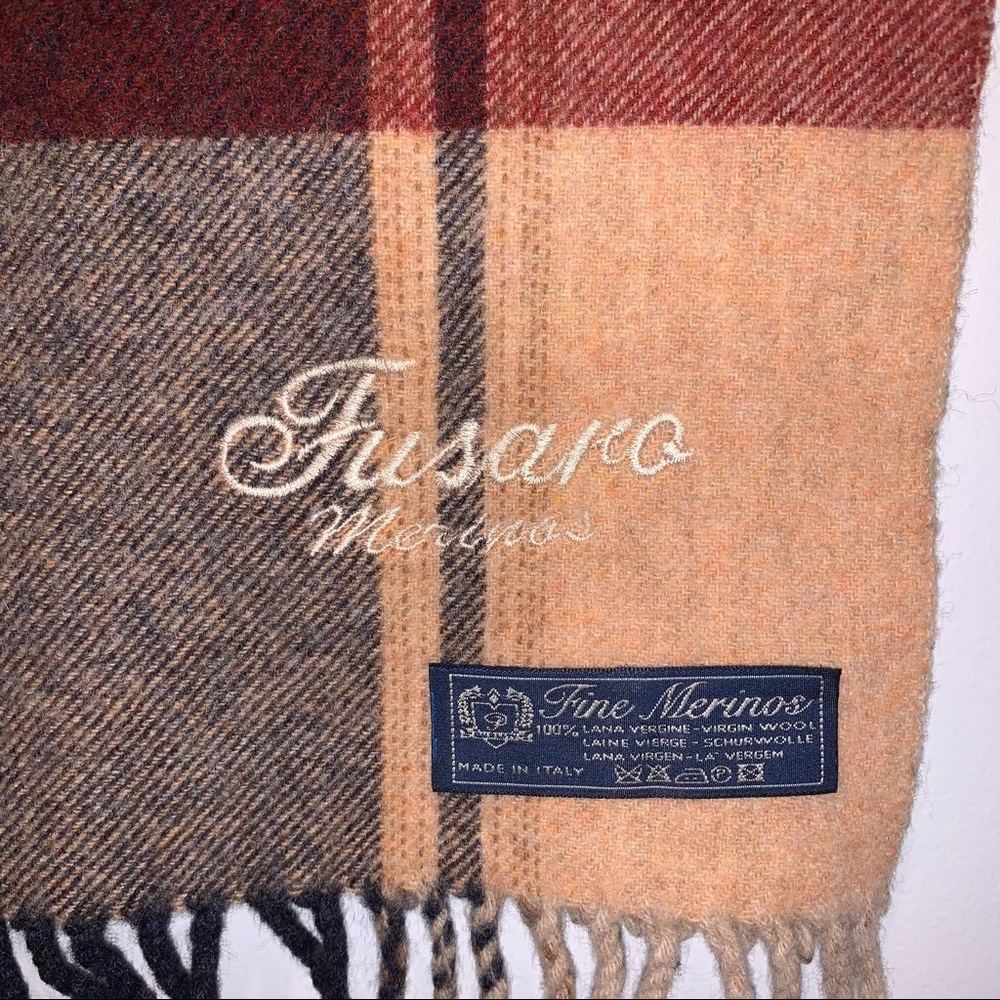 fusaro merinos wool scarf